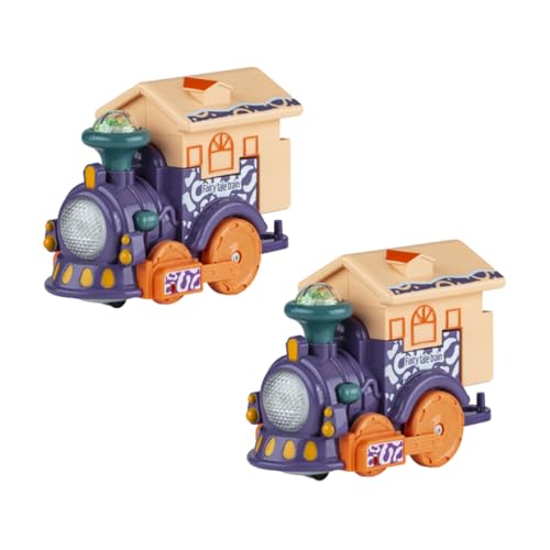 Vaguelly 1Stk Elektrischer Simulationszug Zug puppenwagen Spielzeugauto Spielzeugzug intelligenter Kinderzug elektrisches Abs Violett Vaguelly 1Stk Elektrischer Simulationszug Zug puppenwagen Spielzeugauto Spielzeugzug intelligenter Kinderzug elektrisches Abs Violett von Vaguelly