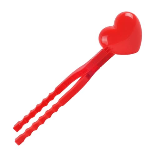 Vaguelly 1Stk Herzförmiger Schneeballhalter für kinderspielzeug Schneeball-Clip Schneefräse Clip zum Herstellen von Schneebällen Winter-Schneeball-Hersteller Plastik rot Vaguelly 1Stk Herzförmiger Schneeballhalter für kinderspielzeug Schneeball-Clip Schneefräse Clip zum Herstellen von Schneebällen Winter-Schneeball-Hersteller Plastik rot von Vaguelly