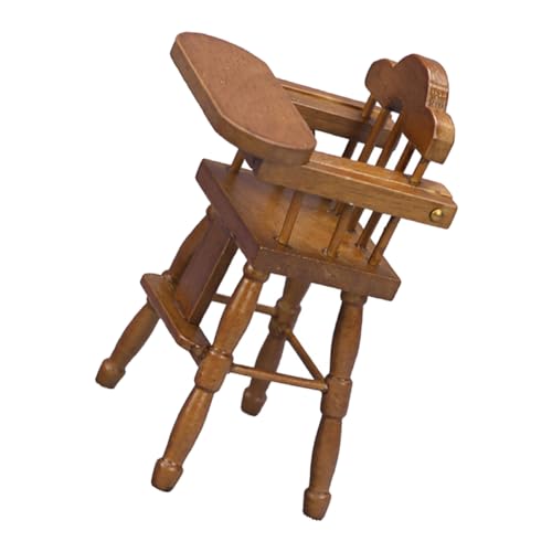 Vaguelly 1Stk Mini Esszimmers tuhl high Chair hochstühle Babys hochstuhl Miniature doll Furniture Miniature doll Decor Modell Mini-Möbel Mini-Hausschmuck hölzern Vaguelly 1Stk Mini Esszimmers tuhl high Chair hochstühle Babys hochstuhl Miniature doll Furniture Miniature doll Decor Modell Mini-Möbel Mini-Hausschmuck hölzern von Vaguelly