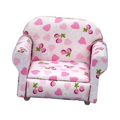 Vaguelly Puppen-nähspielzeug Mini-Sofa Ornament Zartes Sofa-Modell Für Puppenhaus- von Vaguelly