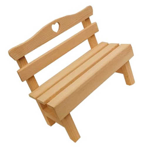 Vaguelly 1pc Mini Kiefer Bank Für Dekorative Holzbank Entzückende Prop Für Fotografie Vaguelly 1pc Mini Kiefer Bank Für Dekorative Holzbank Entzückende Prop Für Fotografie von Vaguelly
