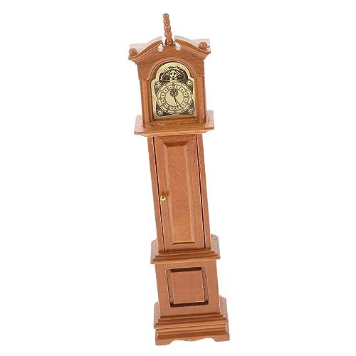 Vaguelly 1Stk Puppenhaus-Standuhr Miniaturen Kinderspielzeug Mini Möbel Mini Standuhr Kaminuhren spielhaus Accessoires Retro Uhr holzuhren Retro-Miniatur Mini-Hausaccessoire hölzern Brown Vaguelly 1Stk Puppenhaus-Standuhr Miniaturen Kinderspielzeug Mini Möbel Mini Standuhr Kaminuhren spielhaus Accessoires Retro Uhr holzuhren Retro-Miniatur Mini-Hausaccessoire hölzern Brown von Vaguelly