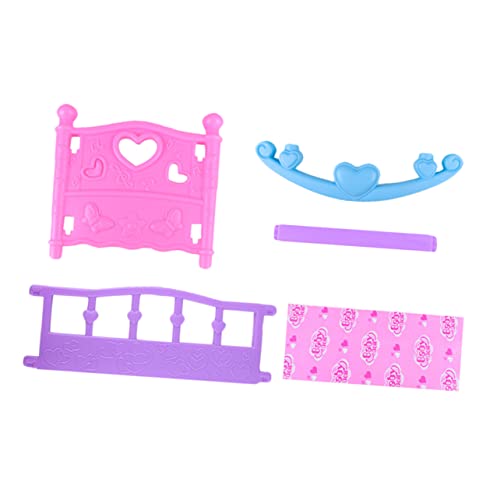 Vaguelly 1Stk Schaukelbett für Puppen deko für Children Toys Bunt bemaltes kinderspielzeug kreatives intellektuelles Rollenspiel Vaguelly 1Stk Schaukelbett für Puppen deko für Children Toys Bunt bemaltes kinderspielzeug kreatives intellektuelles Rollenspiel von Vaguelly