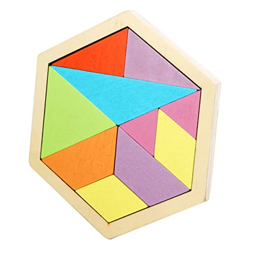 Vaguelly 1Stück Holzpuzzle für Geometrisches Formspielzeug mit Wechselndem Honigwabenmuster Fördert Kreativität und Geschicklichkeit für Lernspiele und Frühkindliche Bildung Vaguelly 1Stück Holzpuzzle für Geometrisches Formspielzeug mit Wechselndem Honigwabenmuster Fördert Kreativität und Geschicklichkeit für Lernspiele und Frühkindliche Bildung von Vaguelly
