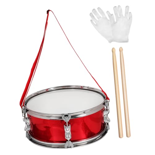 Vaguelly 1paar Marching Snare Drum Set Für Junge Mädchen -Trommel Trommelstöcken Riemen Und Feierlichen Handschuhen Musikinstrument Für Rhythmische Entwicklung Und Kreatives Spiel Vaguelly 1paar Marching Snare Drum Set Für Junge Mädchen -Trommel Trommelstöcken Riemen Und Feierlichen Handschuhen Musikinstrument Für Rhythmische Entwicklung Und Kreatives Spiel von Vaguelly