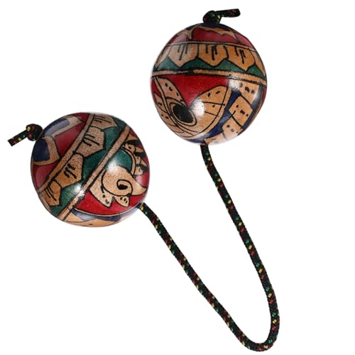 Vaguelly 1pc Musical Instrument Punching Ball Spielen Rhythmische Punching Ball Hand Gezogen Punching Ball (Farbe Sortiert) von Vaguelly
