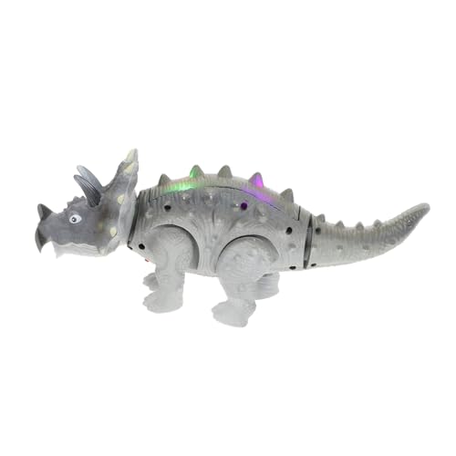 Vaguelly 1stück Elektrisches Walking Dinosaurier Modell Mit Licht Und Geräuschen Lernspielzeug Für Junge Mädchen Für Geburtstags Fördert Koordination Und von Vaguelly