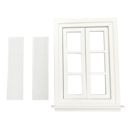 Vaguelly Fenster Spielzeug Mini Möbel Modell Fenster Tür Privatsphäre Film für Puppenhaus Elegante Design Vaguelly Fenster Spielzeug Mini Möbel Modell Fenster Tür Privatsphäre Film für Puppenhaus Elegante Design von Vaguelly