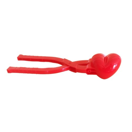Vaguelly 1stk Herzförmiger Schneeballhalter Schneespielzeug Schneeballhersteller Schneefräse Schneeballmaschinen Für Winterspielzeug Schneemaschine Schneeball-Clip Plastik Rot Vaguelly 1stk Herzförmiger Schneeballhalter Schneespielzeug Schneeballhersteller Schneefräse Schneeballmaschinen Für Winterspielzeug Schneemaschine Schneeball-Clip Plastik Rot von Vaguelly