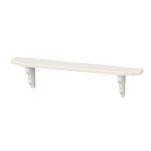 Vaguelly 1stk Mini-möbelaufhänger Mini- Monitor Klein Puppe Miniatur Mini-lagerregal-Ornament Mini-möbelspielzeug Lagerregal Mini Möbel Mini-zubehör Weiß Holz von Vaguelly