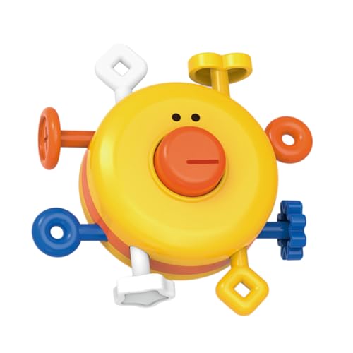 Vaguelly 1stk Musik Mit Fingerdruck Babyspielzeug Babys Kleinkinder- Fingerübungsspielzeug Für -lernspielzeug Frühpädagogisches Plastik Yellow von Vaguelly
