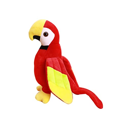 Vaguelly Riesiges Plüschvogelspielzeug Buntes Papageienspielzeug Für Jungen Und Mädchen von Vaguelly