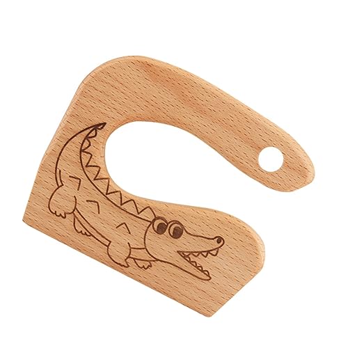 Vaguelly 1stk Spielzeugmesser Für Klein Haustier Säuglingszahnbürste Ausgeschnitten Messer Paillette Draußen Gießen Liner Cartoon-zahnbürste Schmuckstücke Hölzern von Vaguelly