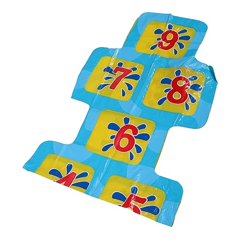Vaguelly 1stück Titel Aufblasbare Wasserspritzmatte Für Lernspielzeug Mit Zahlen Für Outdoor-Spiel Und Poolaktivitäten Blau Vaguelly 1stück Titel Aufblasbare Wasserspritzmatte Für Lernspielzeug Mit Zahlen Für Outdoor-Spiel Und Poolaktivitäten Blau von Vaguelly