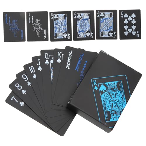 Vaguelly 2 Boxen Plastikkarten für den Tisch unterhaltungsspiele familienbrettspiel kartenspielen Spielkarten Pokerspielzeug Pokerspiel für Party Rechteckige Kartenspiele für Spiel Vaguelly 2 Boxen Plastikkarten für den Tisch unterhaltungsspiele familienbrettspiel kartenspielen Spielkarten Pokerspielzeug Pokerspiel für Party Rechteckige Kartenspiele für Spiel von Vaguelly