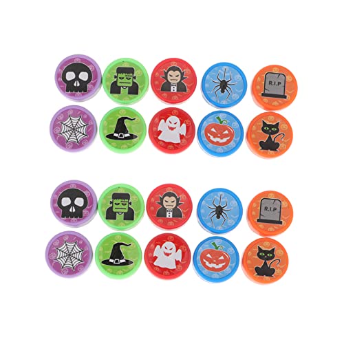 Vaguelly 2 Kisten Halloween-Stempel Kinderspielzeug Stamper Zum Thema Festival Halloween-selbsttintenstempel Kinderparty Siegel Briefmarkenspielzeug Robbenspielzeug Plastik Vaguelly 2 Kisten Halloween-Stempel Kinderspielzeug Stamper Zum Thema Festival Halloween-selbsttintenstempel Kinderparty Siegel Briefmarkenspielzeug Robbenspielzeug Plastik von Vaguelly