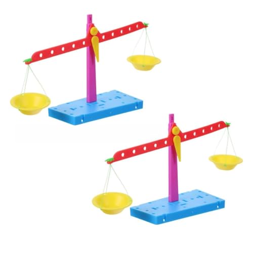 Vaguelly Stem-lernwerkzeug 2 Stück Jungen Und Mädchen Waage-Spielzeug Wissenschaftliches Experimentierspielzeug Für Jungen Und Mädchen Balance von Vaguelly