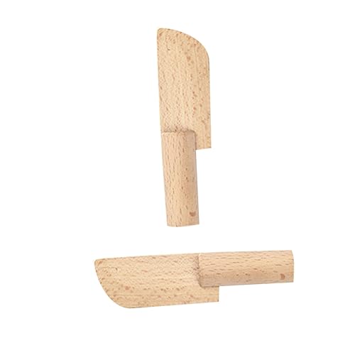 Vaguelly 2 STÜCK Teiliges Holzspielzeug für Lustiges Schneide Simuliertes Küchenmesser aus Buchenholz für Rollenspiele für Kindergeburtstag und Feiertage Vaguelly 2 STÜCK Teiliges Holzspielzeug für Lustiges Schneide Simuliertes Küchenmesser aus Buchenholz für Rollenspiele für Kindergeburtstag und Feiertage von Vaguelly