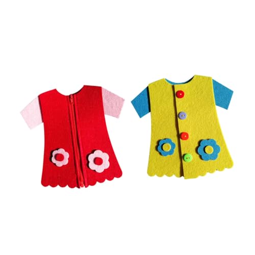 Vaguelly 2 STÜCK Teiliges Knopf Reißverschluss Filz für Kleinkinder Pädagogisches DIY Lernspielzeug Feinmotorik Konzentration und Hand Auge koordination Bunt Geeignet für Kindergarten und Vaguelly 2 STÜCK Teiliges Knopf Reißverschluss Filz für Kleinkinder Pädagogisches DIY Lernspielzeug Feinmotorik Konzentration und Hand Auge koordination Bunt Geeignet für Kindergarten und von Vaguelly