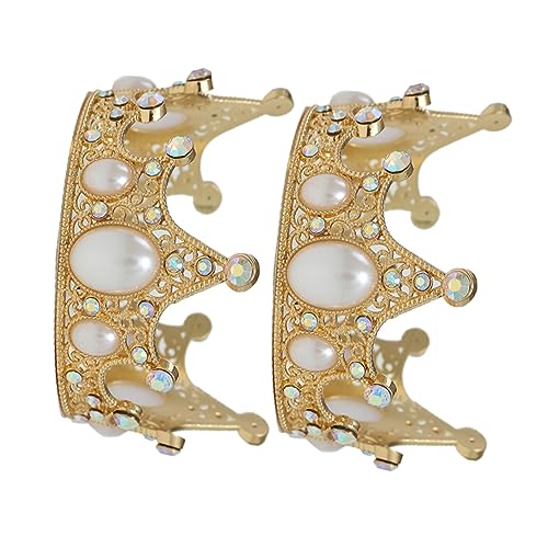 Vaguelly 2 STÜCK Vintage Geburtstagskrone aus Perlen Kreative Tortendeko und Haarschmuck für Mädchen Elegant Gestaltete Cake Topper Stilvolle Kopfbedeckung für Kinderfeiern Vaguelly 2 STÜCK Vintage Geburtstagskrone aus Perlen Kreative Tortendeko und Haarschmuck für Mädchen Elegant Gestaltete Cake Topper Stilvolle Kopfbedeckung für Kinderfeiern von Vaguelly