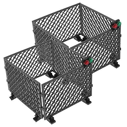 Vaguelly 2 Sätze Bausteinschutznetz Spiele Soldaten Sandkasten Mini-Spielzeugzaun Militärspielzeug für Militärspielzeug aus Kunststoff Kinderszene Abs Grey Vaguelly 2 Sätze Bausteinschutznetz Spiele Soldaten Sandkasten Mini-Spielzeugzaun Militärspielzeug für Militärspielzeug aus Kunststoff Kinderszene Abs Grey von Vaguelly