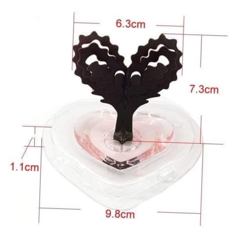 Vaguelly 2 Sätze DIY Papier Herz Baum Kreatives Wachstumsspielzeug Romantische Tischdekoration mit Zufälliger Basis Vaguelly 2 Sätze DIY Papier Herz Baum Kreatives Wachstumsspielzeug Romantische Tischdekoration mit Zufälliger Basis von Vaguelly