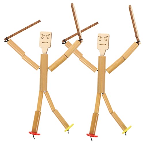Vaguelly 2 Sätze DIY Ziehpuppe Marionetten Materialien Handgemachter Puppenbausatz Tischpuppenspiele Marionetten-kit Fechtpuppen-ballonspiel Minifiguren Für Kinderspielzeug Bambus Vaguelly 2 Sätze DIY Ziehpuppe Marionetten Materialien Handgemachter Puppenbausatz Tischpuppenspiele Marionetten-kit Fechtpuppen-ballonspiel Minifiguren Für Kinderspielzeug Bambus von Vaguelly