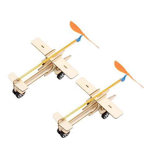 Vaguelly 2 Sätze Fliege mit Gummibandantrieb für Motorflugzeuge aus Pappe Kätzchen Bälle für kinderspielzeug werfen Flugzeugmodell aus Holz Vaguelly 2 Sätze Fliege mit Gummibandantrieb für Motorflugzeuge aus Pappe Kätzchen Bälle für kinderspielzeug werfen Flugzeugmodell aus Holz von Vaguelly