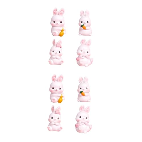 Vaguelly 2 Sätze Kaninchen-verzierung Geburtstagsdeko Kindergeburtstags Dekoration Kaninchenpendel Figuren Dekorationen Häschen-kuchendekoration Desktop-ornament Harz 4 Stück * 2 Vaguelly 2 Sätze Kaninchen-verzierung Geburtstagsdeko Kindergeburtstags Dekoration Kaninchenpendel Figuren Dekorationen Häschen-kuchendekoration Desktop-ornament Harz 4 Stück * 2 von Vaguelly