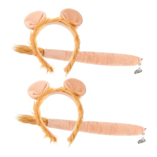Vaguelly 2 Sätze Kostüm Zubehör Tier Haarreifen und Party Cosplay Verstellbar Weiches Material Für Junge Mädchen Karneval Halloween Vaguelly 2 Sätze Kostüm Zubehör Tier Haarreifen und Party Cosplay Verstellbar Weiches Material Für Junge Mädchen Karneval Halloween von Vaguelly