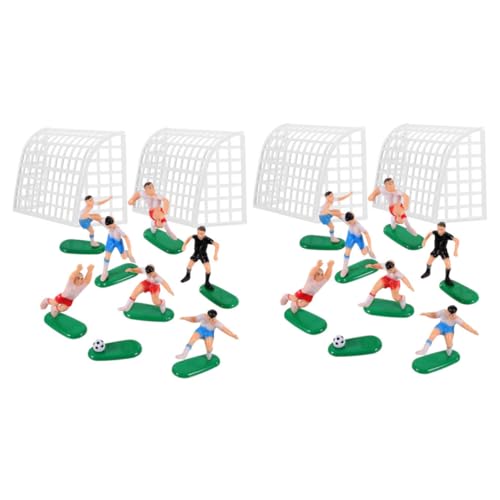 Vaguelly 2sätze Fußball Tortendeko Geburtstagskuchen Aufleger Für Sport-themen Fußballspiel Figuren Tore Spieler Für Kreative Kuchen-dekorationen von Vaguelly