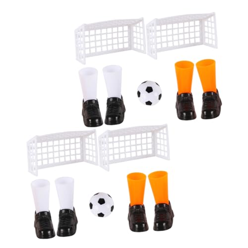 Vaguelly 2 Sätze Mini-Finger-fußballspielzeug Fußball-strumpffüller Passendes Tortenaufsatz Mit Fußball Familien-fingerfußballspiel Fußball-actionfiguren Mini-tischfußball Plastik Vaguelly 2 Sätze Mini-Finger-fußballspielzeug Fußball-strumpffüller Passendes Tortenaufsatz Mit Fußball Familien-fingerfußballspiel Fußball-actionfiguren Mini-tischfußball Plastik von Vaguelly