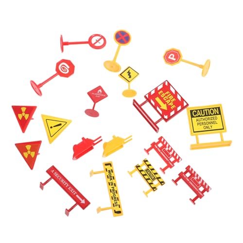 Vaguelly 2 Sätze Mini Verkehrszeichen Spielset Teiliges mit Straßenverkehrszeichen für Robuste Materialien Fördert Verkehrssicherheit und Kreativität Beim für Lernspielzeug und Modellbau Vaguelly 2 Sätze Mini Verkehrszeichen Spielset Teiliges mit Straßenverkehrszeichen für Robuste Materialien Fördert Verkehrssicherheit und Kreativität Beim für Lernspielzeug und Modellbau von Vaguelly