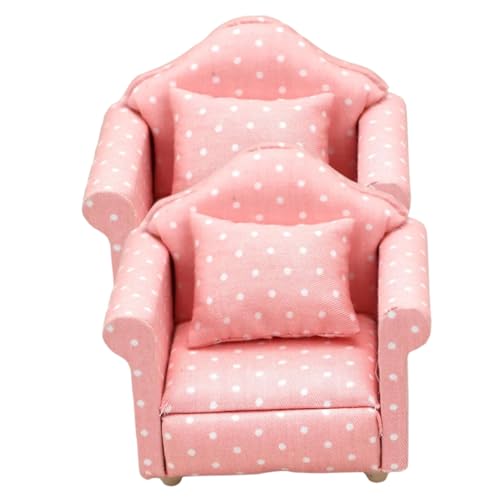 Vaguelly 2 Sätze Puppenstubensofa für kinderspielzeug Kuscheliges Mini-Sofa Geburtstags für Puppenmöbel Kinderminiaturspielzeug Stoff Rosa Vaguelly 2 Sätze Puppenstubensofa für kinderspielzeug Kuscheliges Mini-Sofa Geburtstags für Puppenmöbel Kinderminiaturspielzeug Stoff Rosa von Vaguelly