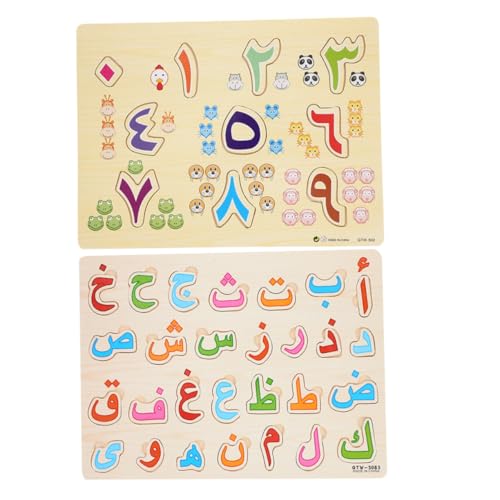 Vaguelly 2 Sätze Puzzle- für Buchstabenrätsel Holzpuzzle für Lustiges Kindererziehung passendes für Vorschulkinder Vaguelly 2 Sätze Puzzle- für Buchstabenrätsel Holzpuzzle für Lustiges Kindererziehung passendes für Vorschulkinder von Vaguelly