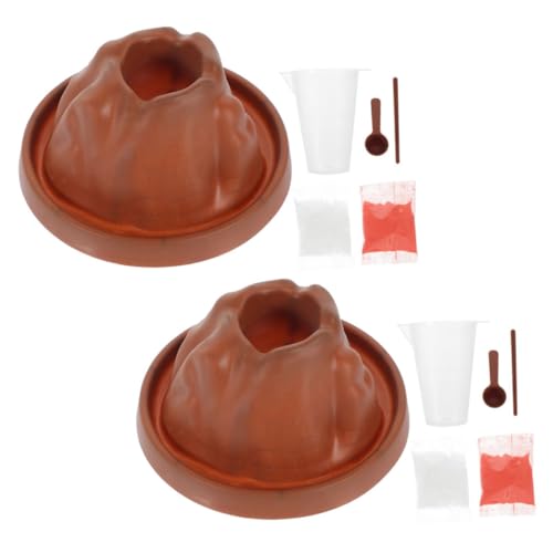 Vaguelly 2 Sätze Vulkan-Modell DIY -vulkanmodell Ausbrechender Vulkan Mini-Modell Kit Zum Ausbruch Eines Vulkans Vulkane Erkunden Kleiner Vulkan Vulkan-wissenschafts-kit Plastik Vaguelly 2 Sätze Vulkan-Modell DIY -vulkanmodell Ausbrechender Vulkan Mini-Modell Kit Zum Ausbruch Eines Vulkans Vulkane Erkunden Kleiner Vulkan Vulkan-wissenschafts-kit Plastik von Vaguelly