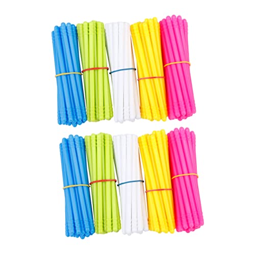 Vaguelly 2 Sätze Zählstab mal Pop Würfel Stengel zabawki stymulujące rozwój Educational Toys Zählstäbe Compute Stick Stöcke zählen arithmetische Lehrmittel Polypropylen pp von Vaguelly