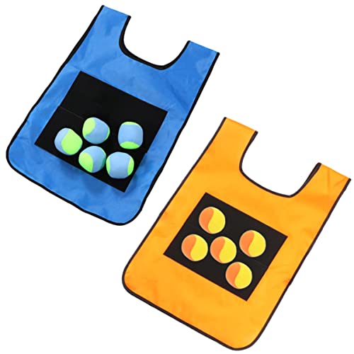 Vaguelly 2 Sätze klebriger Jersey Outdoor draußen Funny Toys Schläger Ballweste für Spaß Klebeweste für den Ball Sticky Ball Weste Schwamm Vaguelly 2 Sätze klebriger Jersey Outdoor draußen Funny Toys Schläger Ballweste für Spaß Klebeweste für den Ball Sticky Ball Weste Schwamm von Vaguelly