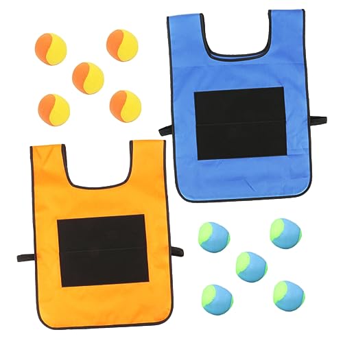 Vaguelly 2 Sätze klebriger Jersey interaktives Outdoor Outdoor- für Kleinkinder Korb ablassen Sticky Ball Weste klebrige Ballweste Vaguelly 2 Sätze klebriger Jersey interaktives Outdoor Outdoor- für Kleinkinder Korb ablassen Sticky Ball Weste klebrige Ballweste von Vaguelly