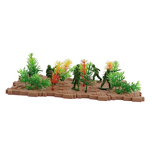 Vaguelly 2 Sätze militärisches Modell dartscheibe Child kindes advendskalenderfür hürden Toy soldic Korps-Modell Soldatenmodell Corps Soldat Modell Plastik von Vaguelly