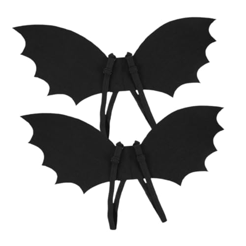 Vaguelly 2 Sets Halloween Fledermausflügel Für Eva Cosplay Fledermaus Umhang Requisiten Für Jungen Vampirkostü Perfekt Für Halloween Feiern Und Kinderkostüme von Vaguelly