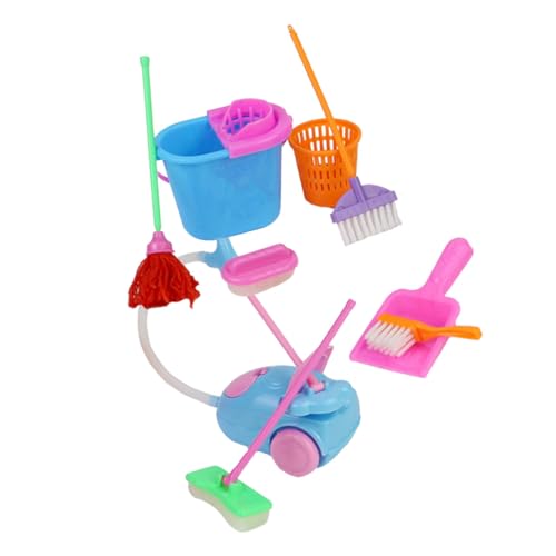 Vaguelly Kinderset Für Puppenhaus 2 Sets Mini-reinigungsspielzeug Spielhaus Spielzeug Zufällige Farben Vaguelly Kinderset Für Puppenhaus 2 Sets Mini-reinigungsspielzeug Spielhaus Spielzeug Zufällige Farben von Vaguelly