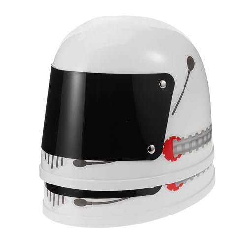 Vaguelly 2 Stück Astronautenhelm aus Kunststoff Leichter Weltraumhelm für Rollenspiele Halloween Geburtstagsfeiern Kindgerechtes Kostümzubehör Fördert Fantasie und Teamspiel Vaguelly 2 Stück Astronautenhelm aus Kunststoff Leichter Weltraumhelm für Rollenspiele Halloween Geburtstagsfeiern Kindgerechtes Kostümzubehör Fördert Fantasie und Teamspiel von Vaguelly