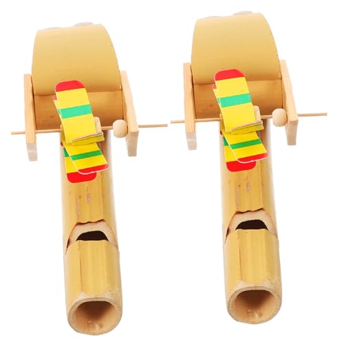 Vaguelly 2 Stück Bambus Pfeifen für DIY Musikinstrumente Party Geräuschmacher Pädagogisches Musikalität und Kreativität für Geburtstagsfeiern und Weihnachten Vaguelly 2 Stück Bambus Pfeifen für DIY Musikinstrumente Party Geräuschmacher Pädagogisches Musikalität und Kreativität für Geburtstagsfeiern und Weihnachten von Vaguelly