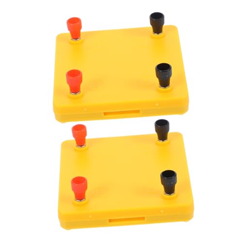 Vaguelly 2 Stück DIY Mini Kunststoff Schaltkreis Experimentierkasten Lehrmittel für Physik und Elektrizität für Unterricht und Spannendes Lernen Vaguelly 2 Stück DIY Mini Kunststoff Schaltkreis Experimentierkasten Lehrmittel für Physik und Elektrizität für Unterricht und Spannendes Lernen von Vaguelly