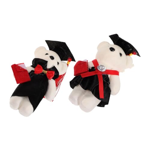 Vaguelly 2 Stück Dr. Bärenpuppe Abschlussbär Puppe Cartoon-Bär-Puppe Party entzückendes Plüschbärenspielzeug abschluss ausgestopfter bär Plüschbärenpuppe Schaum Schwarz Vaguelly 2 Stück Dr. Bärenpuppe Abschlussbär Puppe Cartoon-Bär-Puppe Party entzückendes Plüschbärenspielzeug abschluss ausgestopfter bär Plüschbärenpuppe Schaum Schwarz von Vaguelly