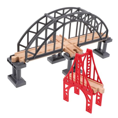 Vaguelly 2 Stück Eisenbahnspielzeug Zug Eisenbahn Zubehör Eisenbahnbrücke Brücke Zug Zubehör Zugzubehör Aus Holz Hölzerne Eisenbahnbrücke Bahnbrückenpiergleis Hölzerne Hängebrücke Plastik Vaguelly 2 Stück Eisenbahnspielzeug Zug Eisenbahn Zubehör Eisenbahnbrücke Brücke Zug Zubehör Zugzubehör Aus Holz Hölzerne Eisenbahnbrücke Bahnbrückenpiergleis Hölzerne Hängebrücke Plastik von Vaguelly