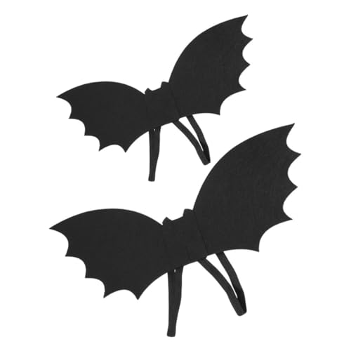 Vaguelly 2 Stück Fledermausflügel Halloween Fledermaus Requisiten Halloween Kostüm Katze Halloween Kostüm Fledermaus Kostüm Für Halloween Fledermaus Ankleide Halloween Haustier von Vaguelly