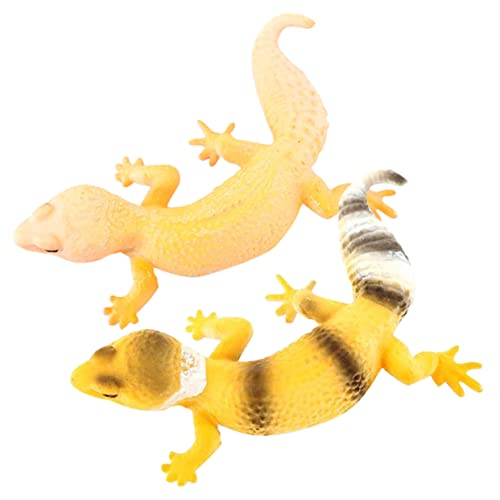 Vaguelly 2 Stück Gecko-Modell Mini Eidechsenfigur Tierspielzeug winzige Tiere Tierfigur Echse Echse Eidechsenmodell kleine Eidechsendekoration Streichquellen PVC Vaguelly 2 Stück Gecko-Modell Mini Eidechsenfigur Tierspielzeug winzige Tiere Tierfigur Echse Echse Eidechsenmodell kleine Eidechsendekoration Streichquellen PVC von Vaguelly