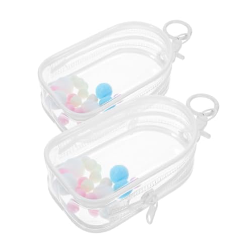 Vaguelly 2 Stück PVC-Puppen-präsentationstasche Mit Reißverschluss Für Sammlerstücke. Tragbarer Und Stabiler Aufbewahrungskoffer Für Minifiguren. Vaguelly 2 Stück PVC-Puppen-präsentationstasche Mit Reißverschluss Für Sammlerstücke. Tragbarer Und Stabiler Aufbewahrungskoffer Für Minifiguren. von Vaguelly